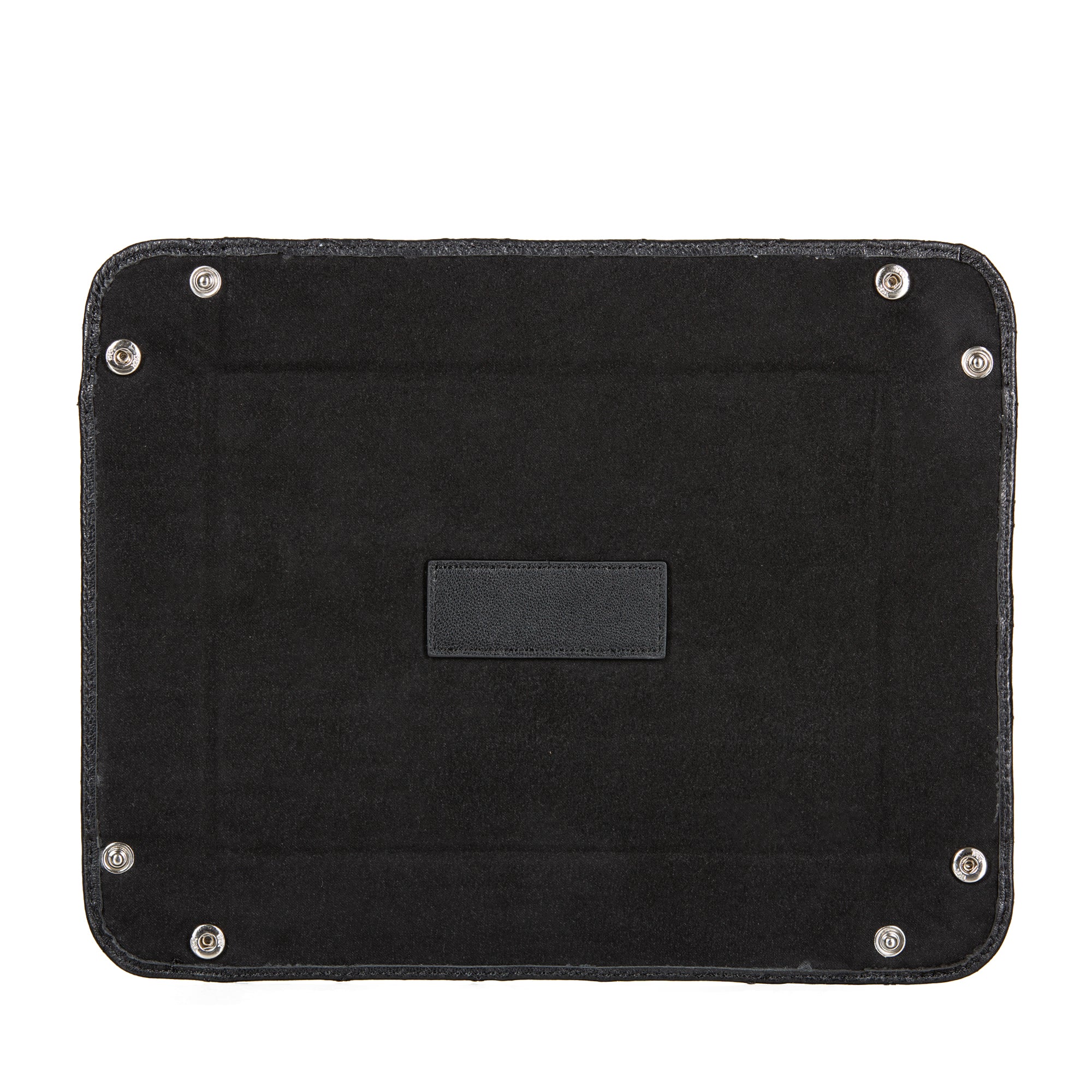Black Leather Valet Tray - Image 4