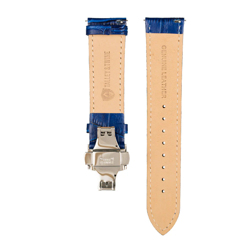 Blue Calfskin Leather Band - Image 2