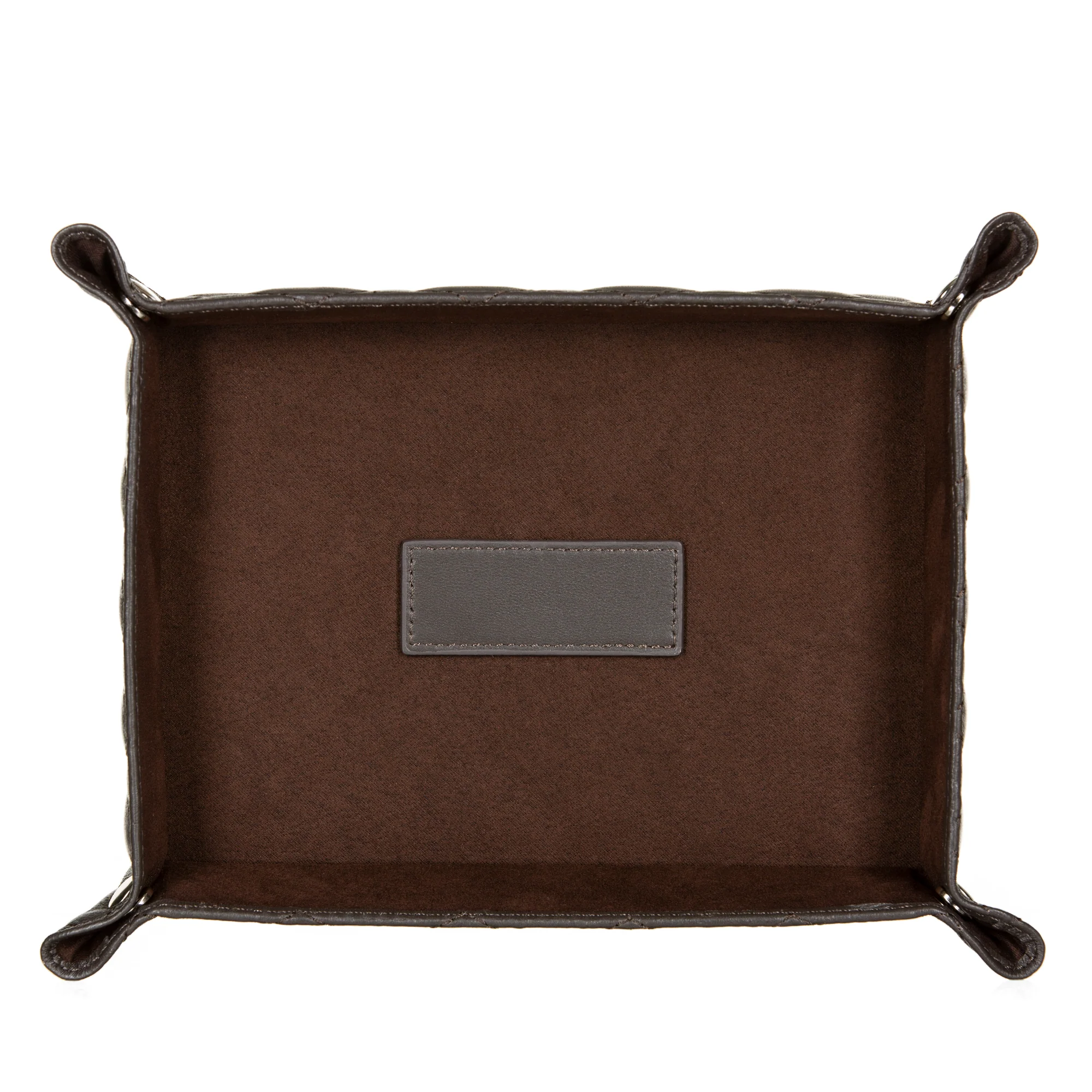 Brown Leather Valet Tray - Image 4