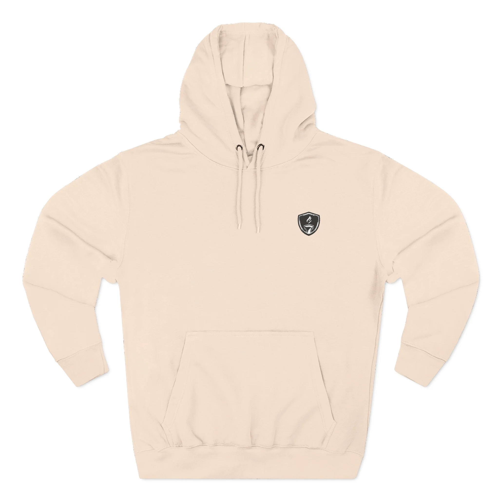 Embroidered Unisex Fleece Emblem Hoodie - Image 5