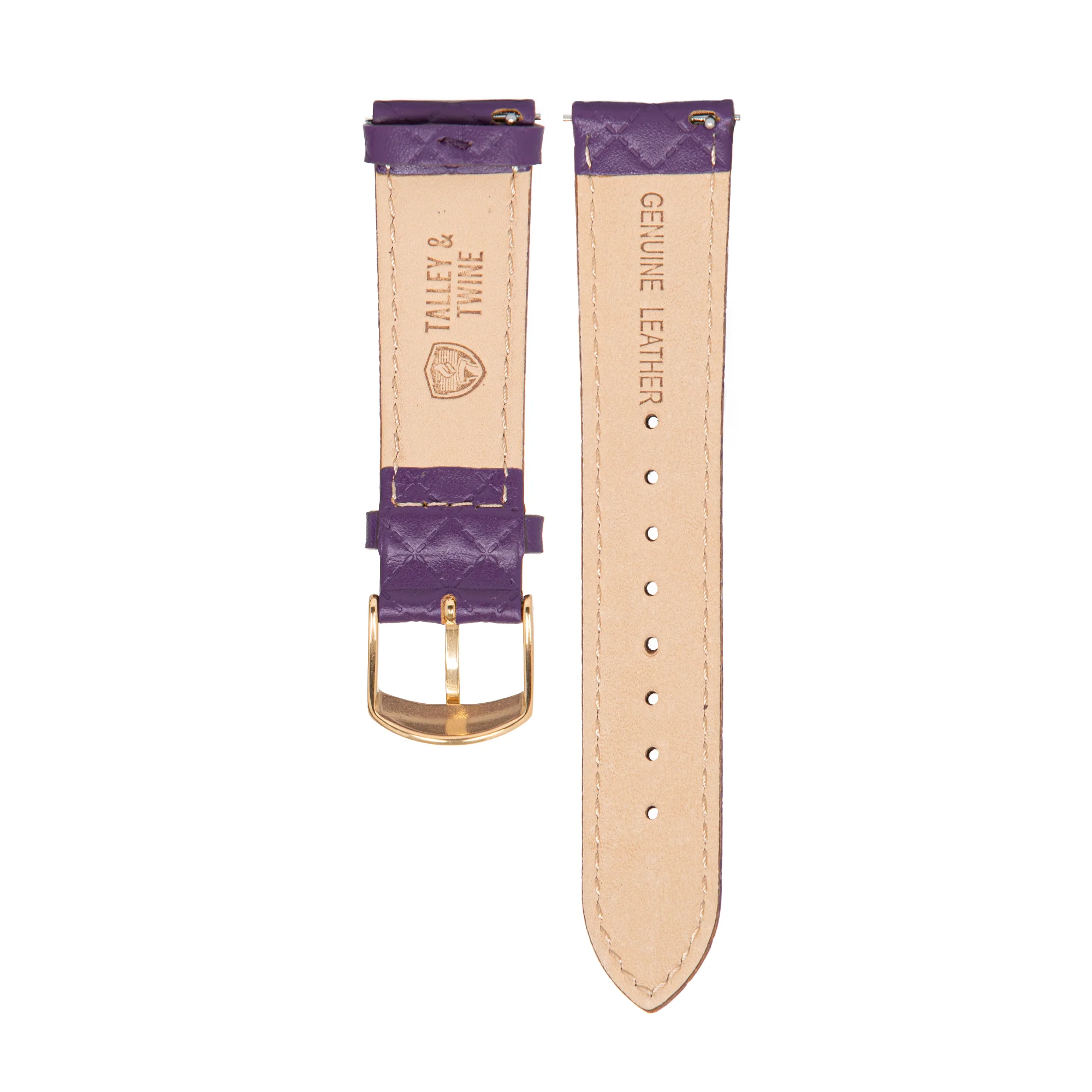 Purple/Gold Leather Band - Image 2