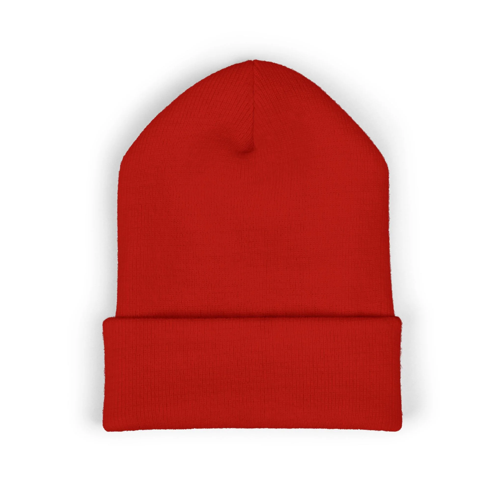 Talley & Twine Embroidered Cuffed Beanie — Classic Black Knit Hat - Image 20